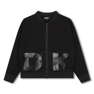 Cardigan con zip DKNY BAMBINA