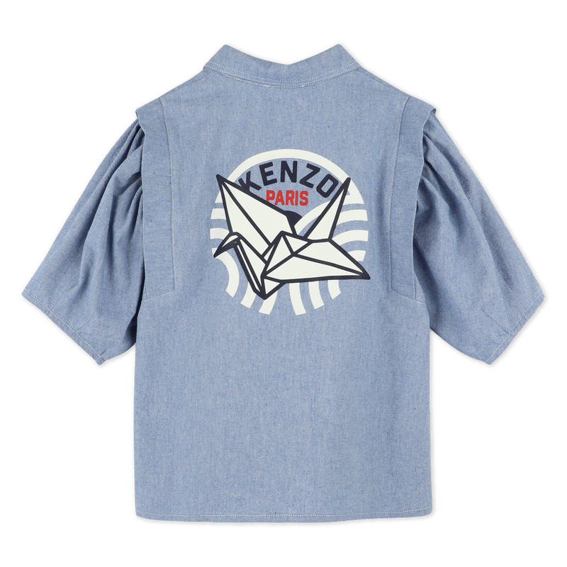 Camicia a maniche corte KENZO KIDS 
                        BAMBINA