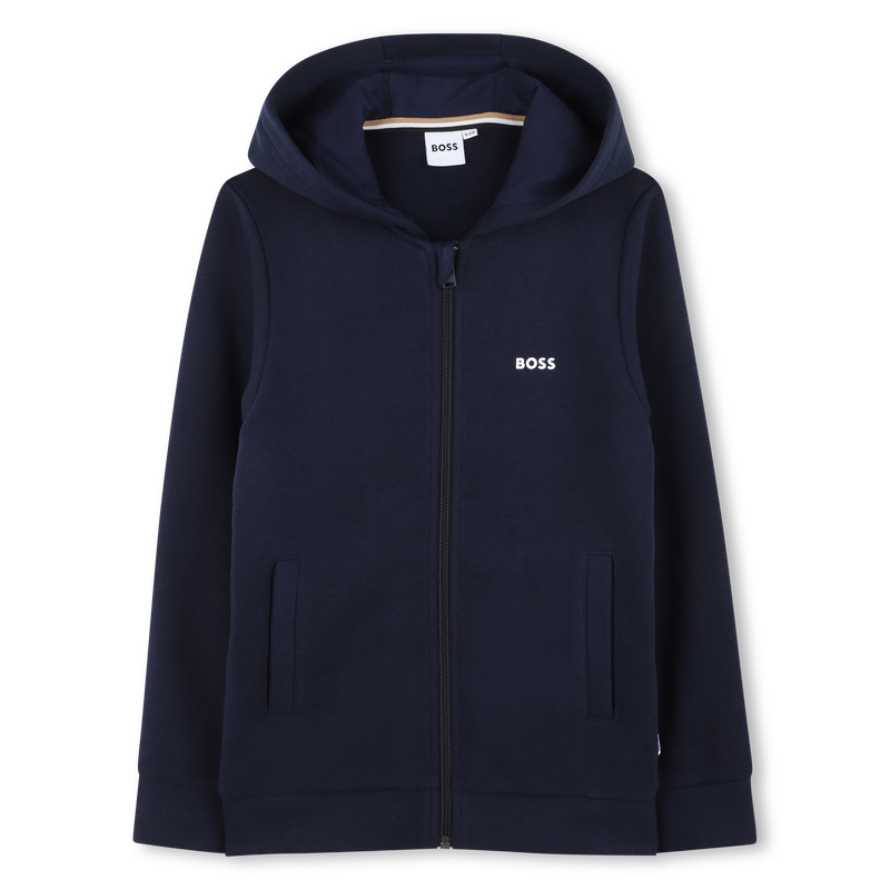 Cardigan con cappuccio BOSS 
                        RAGAZZO