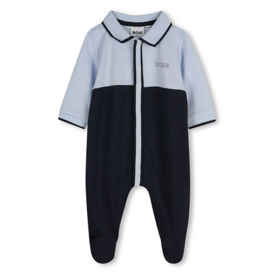 Pigiama tricolore collo polo BOSS RAGAZZO