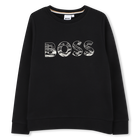 Felpa girocollo BOSS 
                    RAGAZZO
