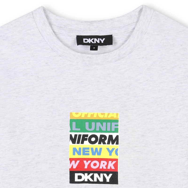 T-shirt maniche corte cotone DKNY 
                        RAGAZZO