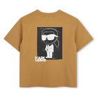 T-shirt a maniche corte KARL LAGERFELD KIDS 
                    RAGAZZO