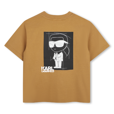 T-shirt a maniche corte KARL LAGERFELD KIDS RAGAZZO