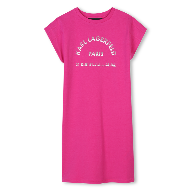 Vestito a maniche corte KARL LAGERFELD KIDS 
                        BAMBINA