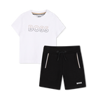 Set t-shirt e bermuda BOSS 
                    RAGAZZO