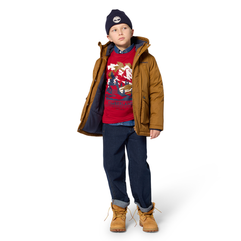 Cardigan con cappuccio TIMBERLAND 
                        BAMBINO