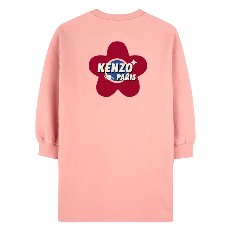 Abito con tasche frontali KENZO KIDS 
                        BAMBINA