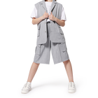 Giacca senza maniche a righe DKNY 
                    BAMBINA