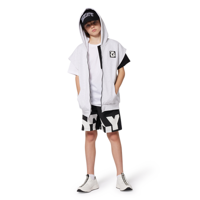 T-shirt ampia con tasche DKNY UNISEX