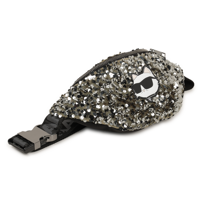Marsupio in paillettes KARL LAGERFELD KIDS 
                        BAMBINA