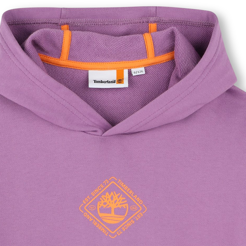 Felpa con cappuccio logato TIMBERLAND 
                        RAGAZZO