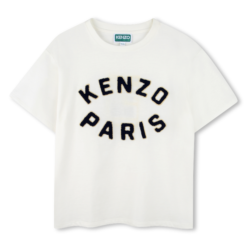 T-shirt a maniche corte in cotone KENZO KIDS 
                        UNISEX