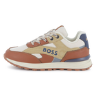 Sneakers stringate, SABBIA, hi-res
