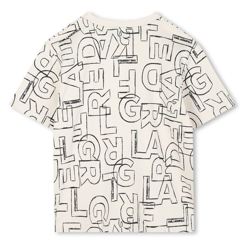 T-shirt a maniche corte KARL LAGERFELD KIDS 
                        RAGAZZO
