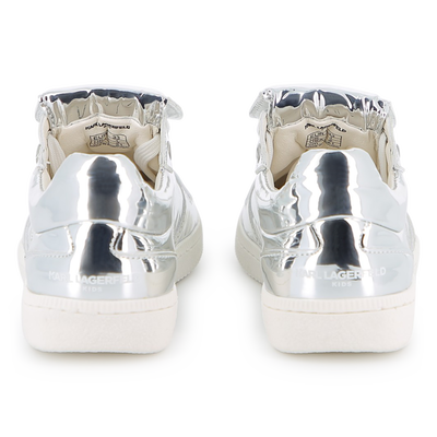 Sneakers effetto specchio KARL LAGERFELD KIDS BAMBINA