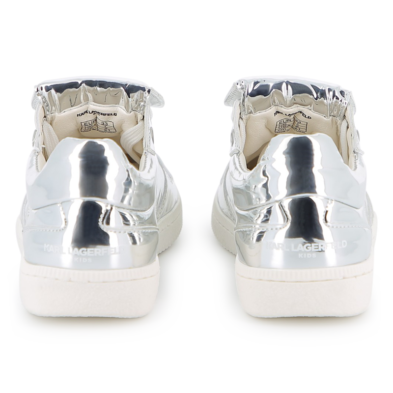 Sneakers effetto specchio KARL LAGERFELD KIDS 
                        BAMBINA