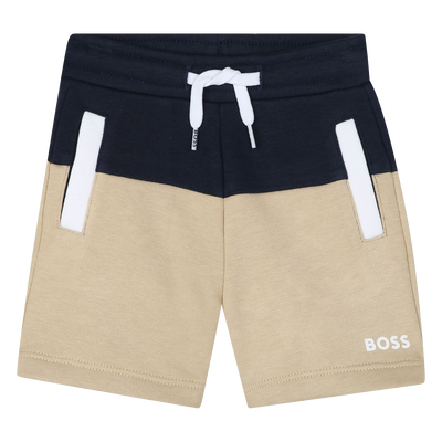 Shorts bicolore felpati BOSS RAGAZZO