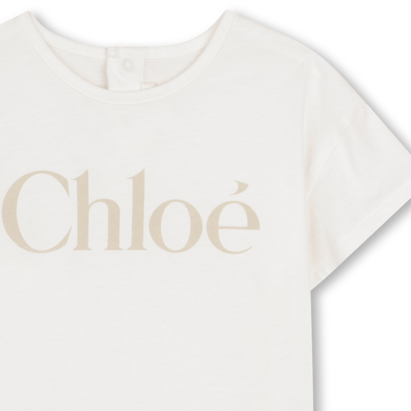 T-SHIRT A MANICHE CORTE CHLOE 
                        BAMBINA