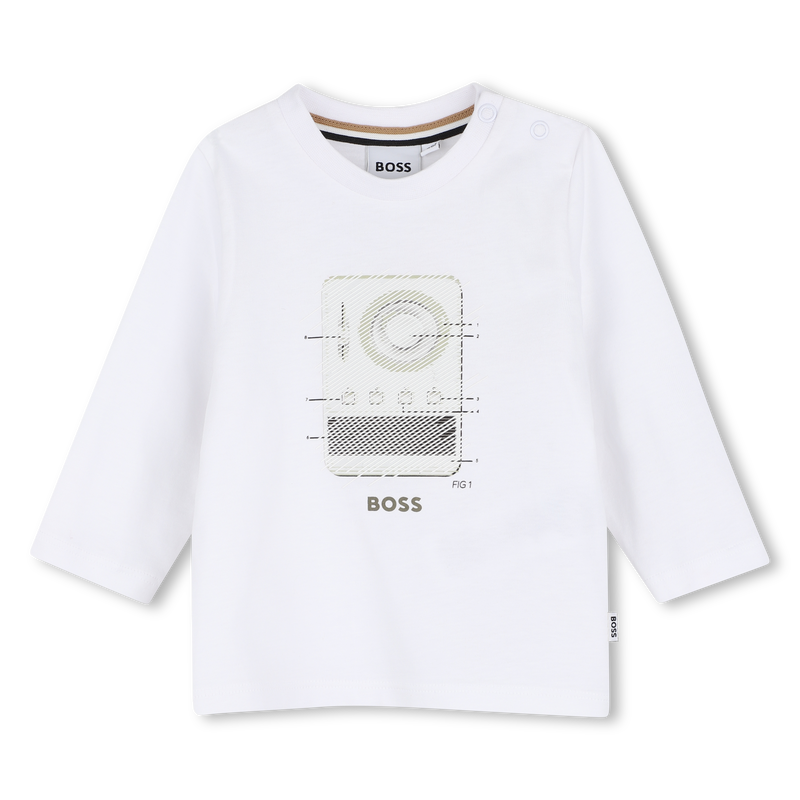 Maglietta a maniche lunghe BOSS 
                        RAGAZZO