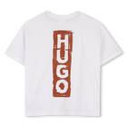 T-shirt a maniche corte HUGO 
                    BAMBINO