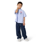 Jeans dalla vestibilit&agrave; dritta KENZO KIDS 
                    RAGAZZO