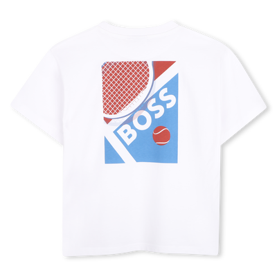 T-SHIRT A MANICHE CORTE BOSS RAGAZZO