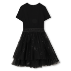 Abito da cerimonia bimateriale KARL LAGERFELD KIDS 
                    BAMBINA