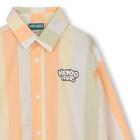 Camicia a righe a maniche lunghe KENZO KIDS 
                    RAGAZZO