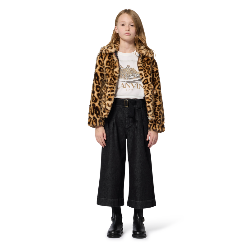 Soffice giacca in pile LANVIN 
                        BAMBINA