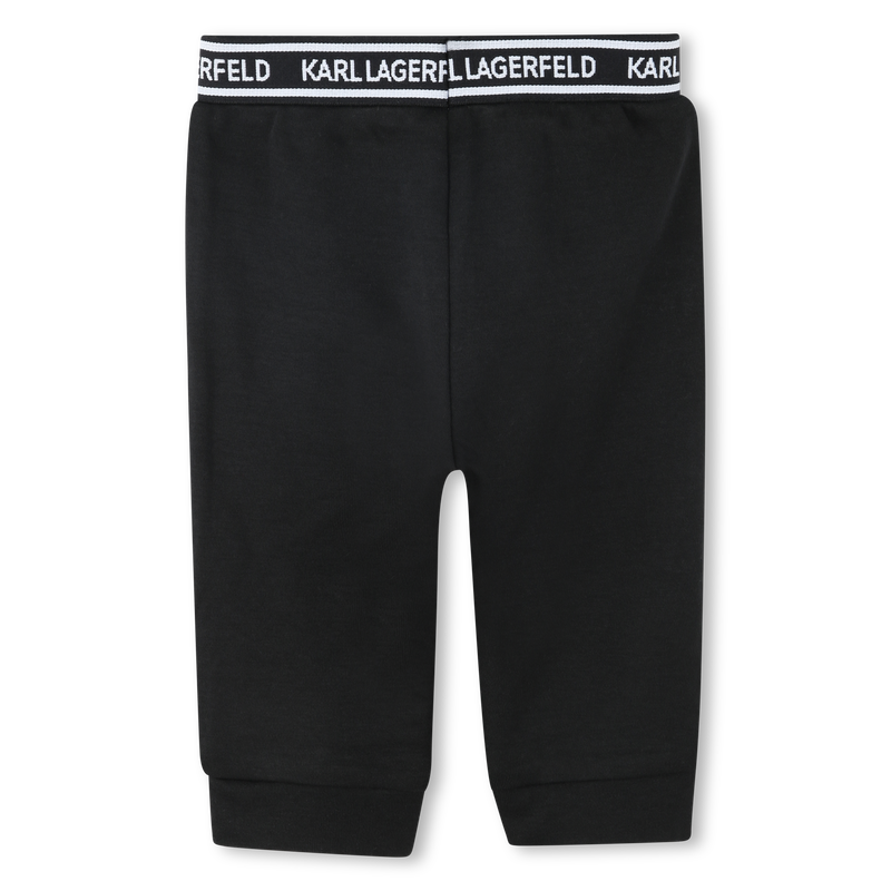 Cotton T-Shirt & Leggings KARL LAGERFELD KIDS 
                        BAMBINA