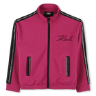 Cardigan in doppia jersey KARL LAGERFELD KIDS 
                    BAMBINA