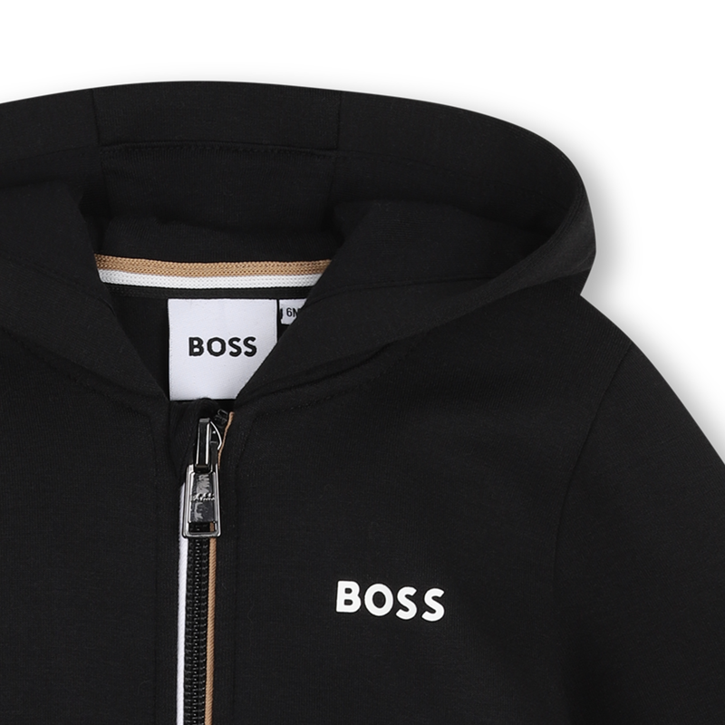 Cardigan con cappuccio BOSS 
                        RAGAZZO