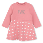 Vestito maniche lunghe borchie MICHAEL KORS 
                    BAMBINA