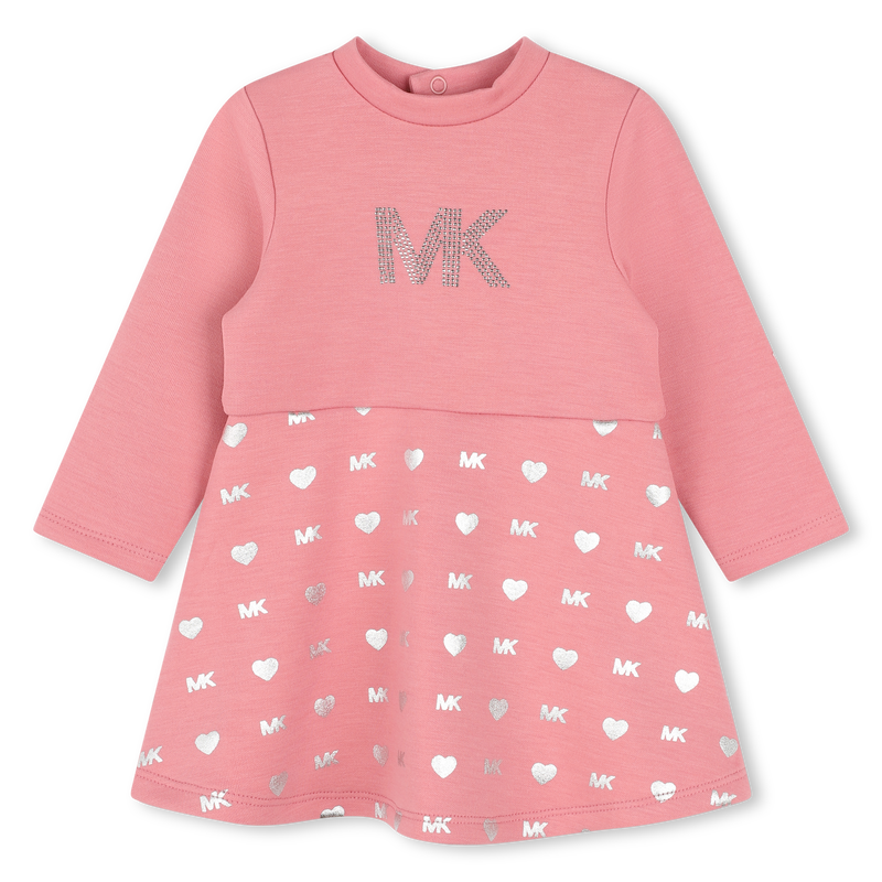 Vestito maniche lunghe borchie MICHAEL KORS 
                        BAMBINA