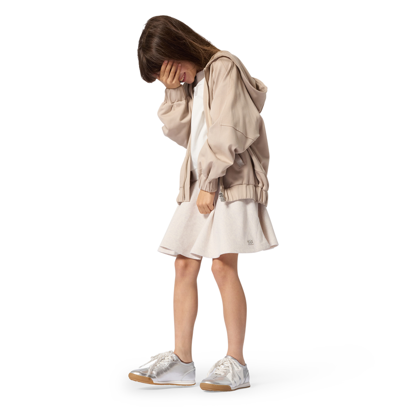 Cardigan con cappuccio DKNY 
                        BAMBINA