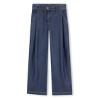 Pantaloni fluidi a gamba larga DKNY 
                    BAMBINA