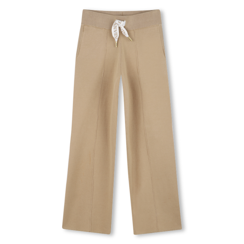 Pantaloni a gamba larga in maglia LANVIN 
                        BAMBINA