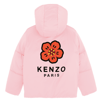 Giacca a vento con cappuccio KENZO KIDS UNISEX