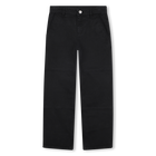 Pantaloni a gamba larga, NERO, hi-res
