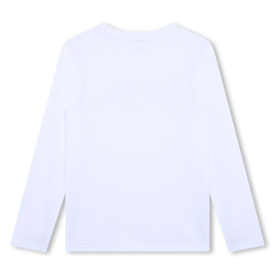 T-shirt maniche lunghe cotone DKNY RAGAZZO