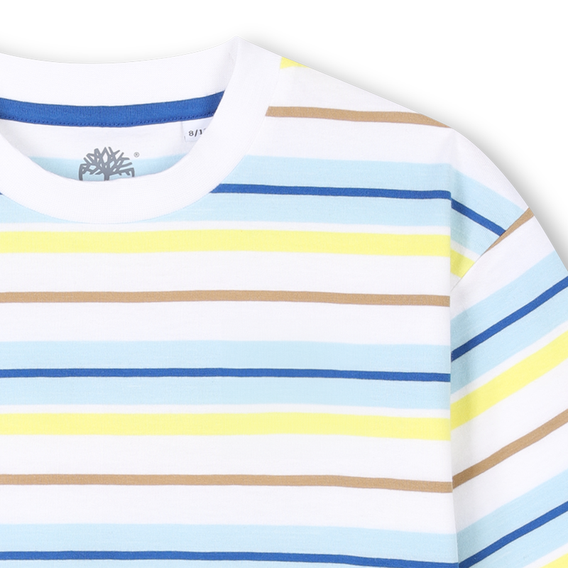 T-shirt ampia a righe TIMBERLAND 
                        RAGAZZO