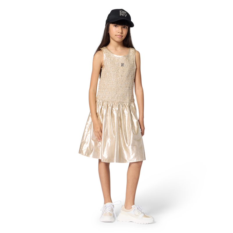 VESTITO CON SPALLINE DKNY 
                        BAMBINA