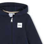 Felpa jogging con chiusura a zip BOSS 
                    RAGAZZO