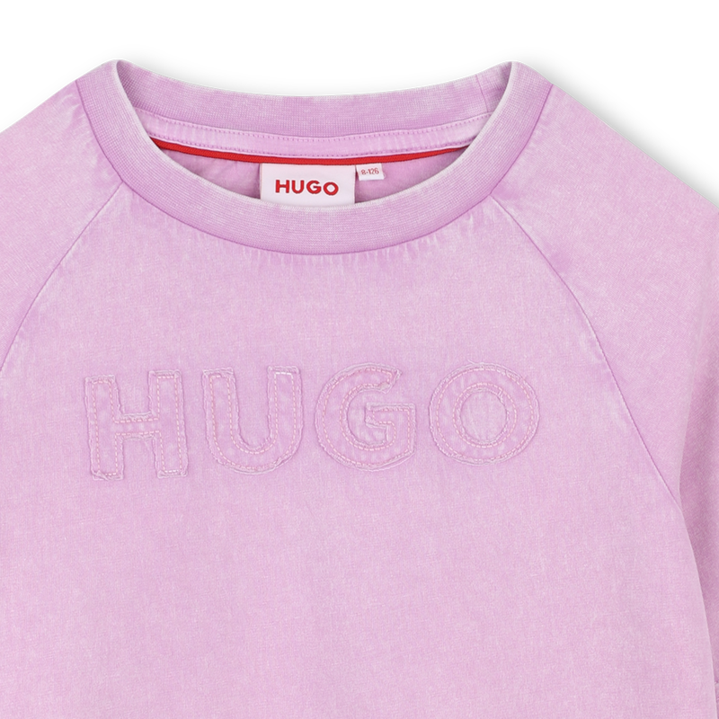 T-shirt a maniche corte HUGO 
                        BAMBINA