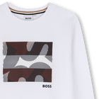 Maglietta a maniche lunghe BOSS 
                    RAGAZZO