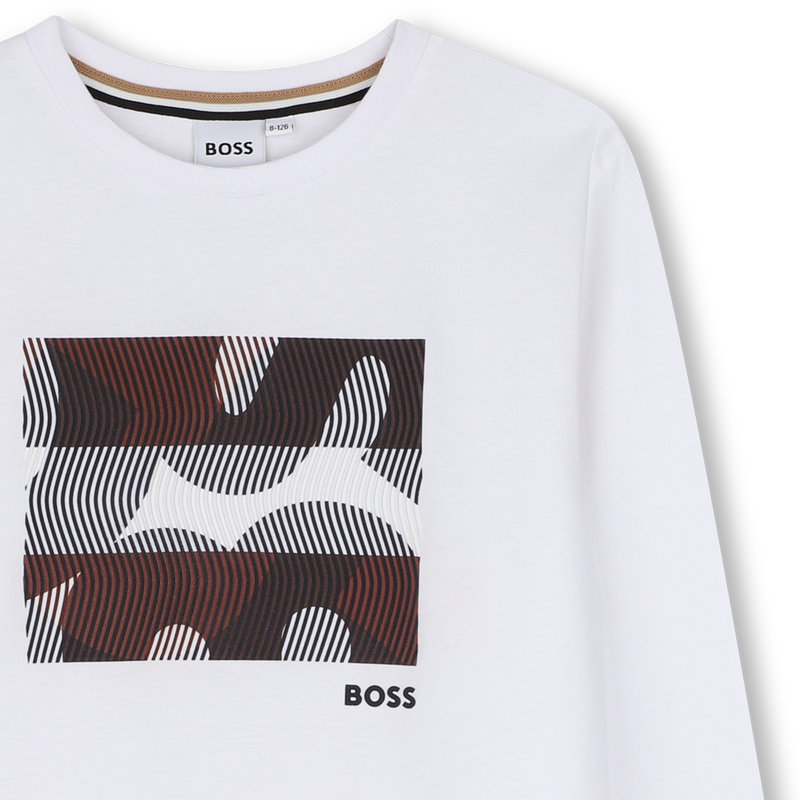 Maglietta a maniche lunghe BOSS 
                        RAGAZZO