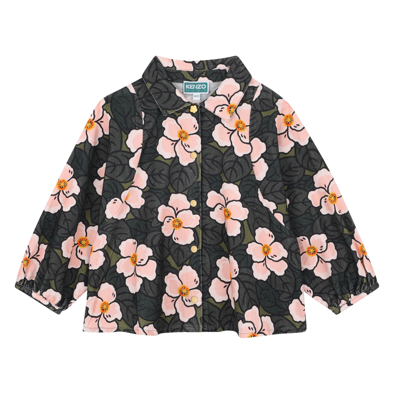 Blusa in velluto KENZO KIDS 
                        BAMBINA