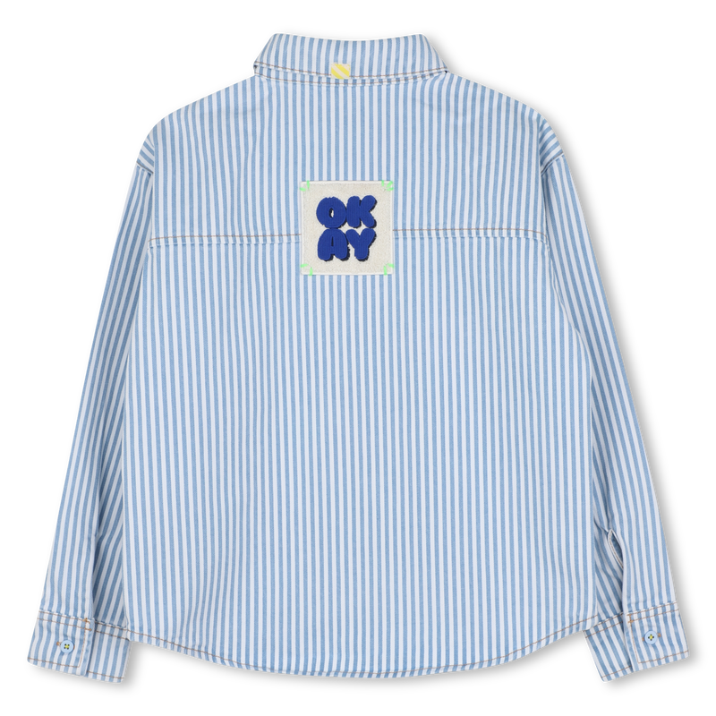 Camicia in cotone a righe BILLIEBLUSH 
                        RAGAZZO