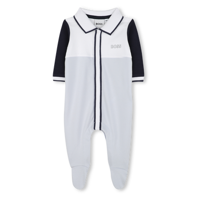 Pigiama tricolore collo polo BOSS RAGAZZO